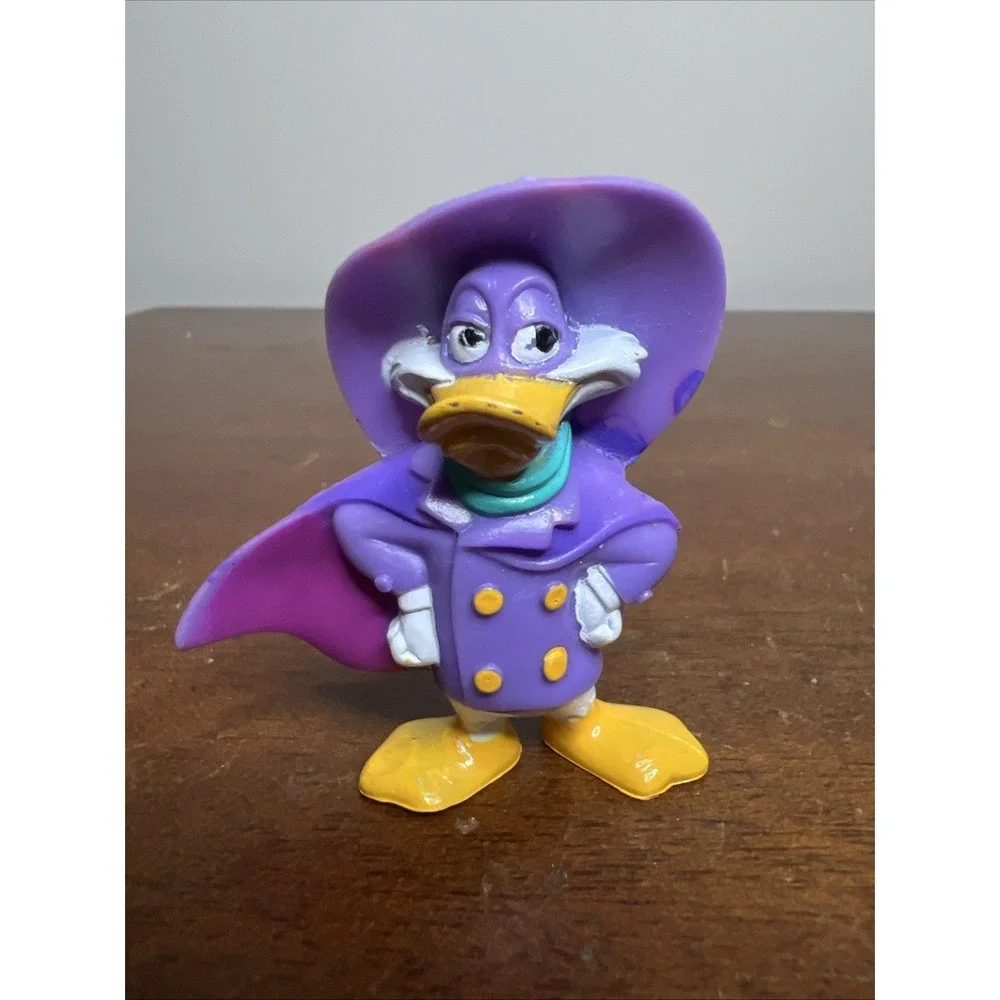 Vintage 1992‎ Kelloggs Cereal Toys Disney Darkwing Duck Characters, Complete Set